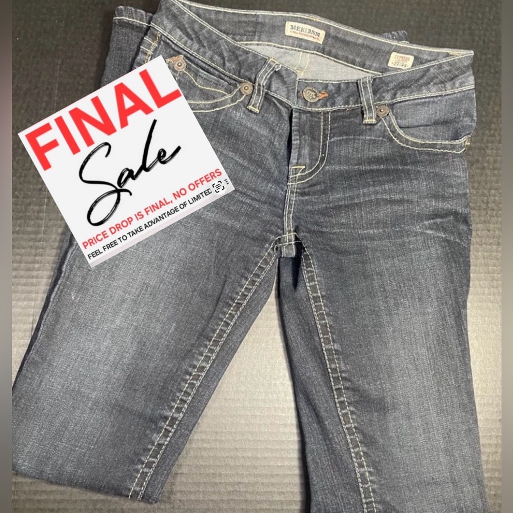 MEK Denim Cypress Cigarette Jeans size 27 Excellent PRICE FIRM